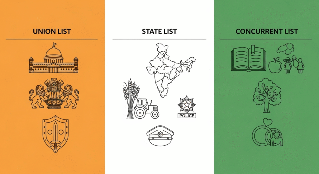 7th Schedule of Indian Constitution